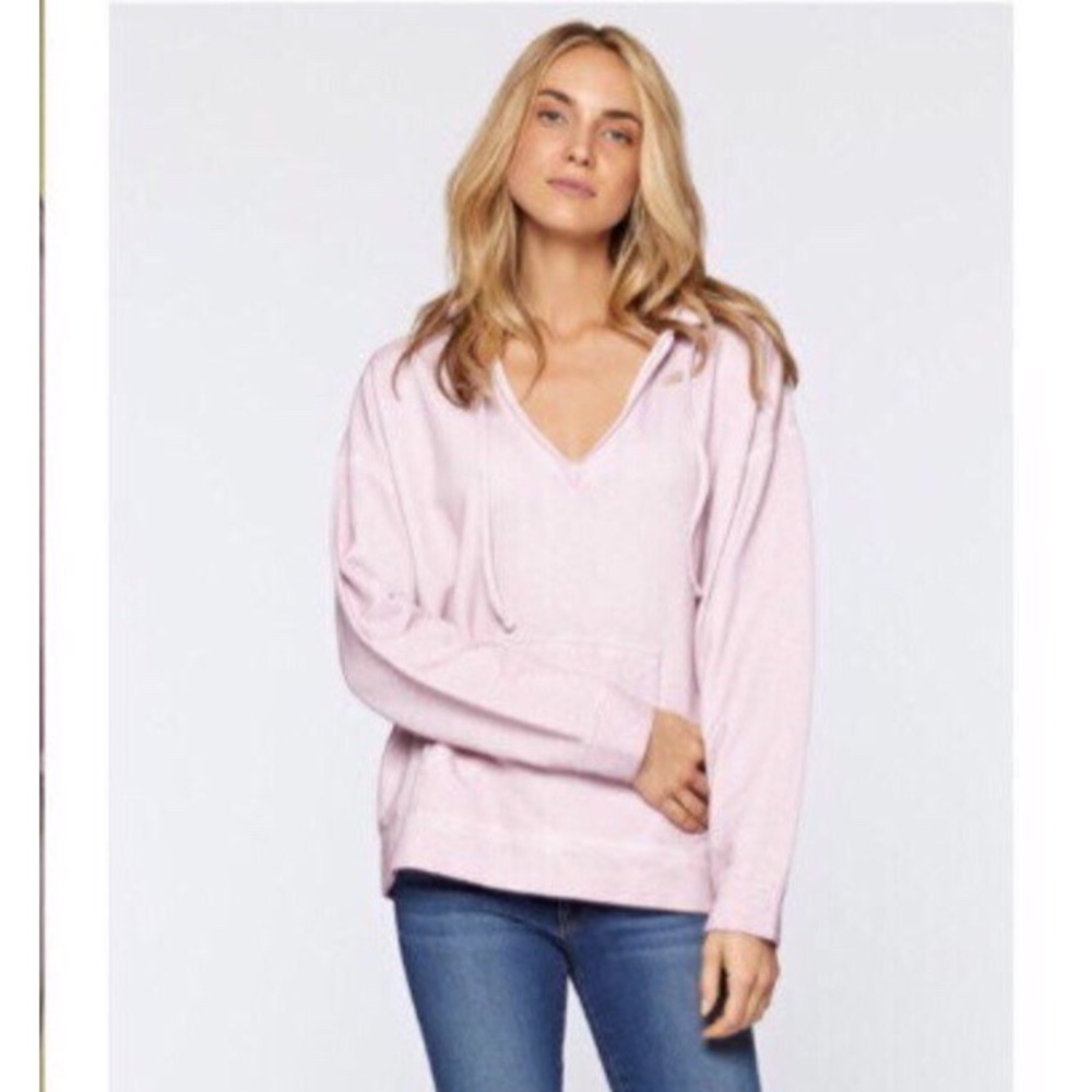 Anthro Sanctuary hooded oversized sweatshirt